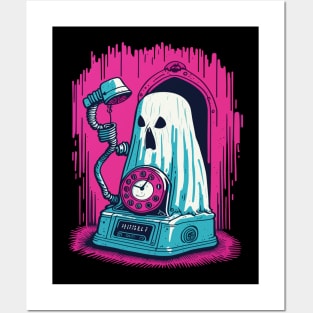 Ghostly Telephone Posters and Art